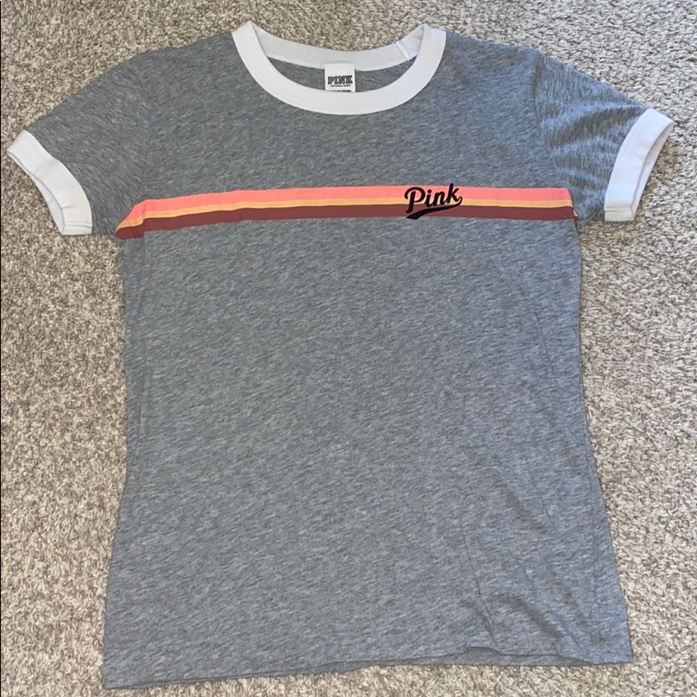 PINK Stripe Shirt!!